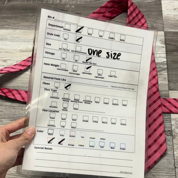 Charles Tyrwhitt Pink Red Plaid Mens 59" Jacquard Business Corpcore Silk Tie EUC - Picture 8 of 8